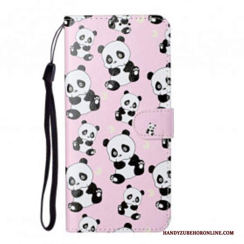 Custodia in pelle Samsung Galaxy S21 Ultra 5G Che Panda