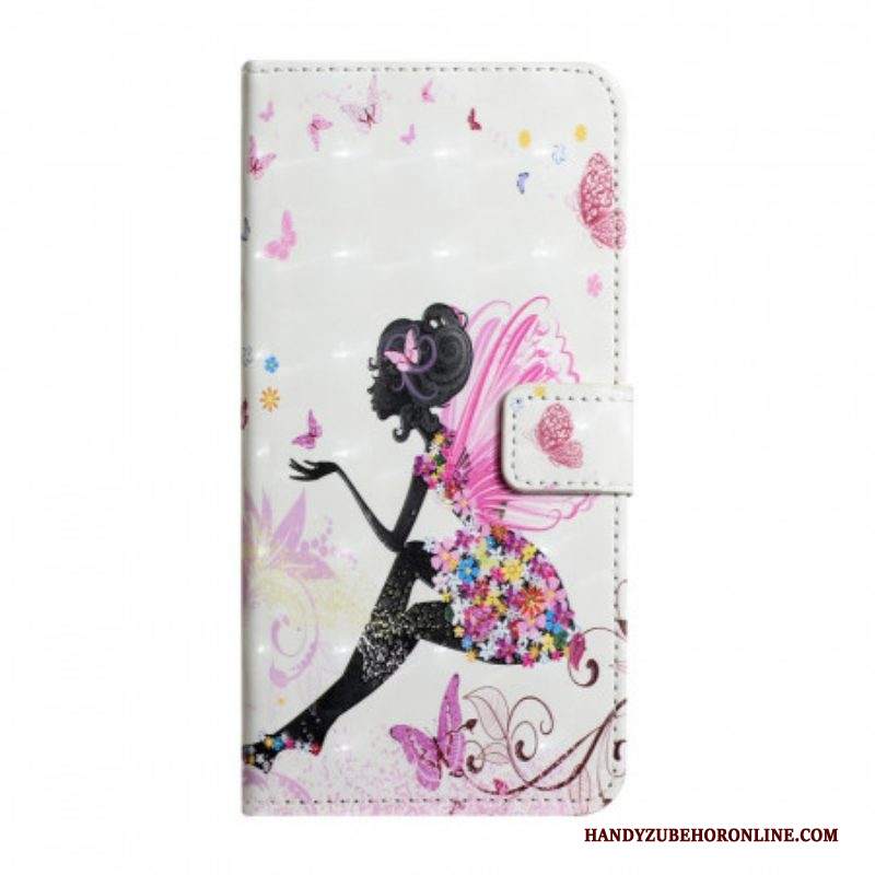 Custodia in pelle Samsung Galaxy S22 5G Fata Magica