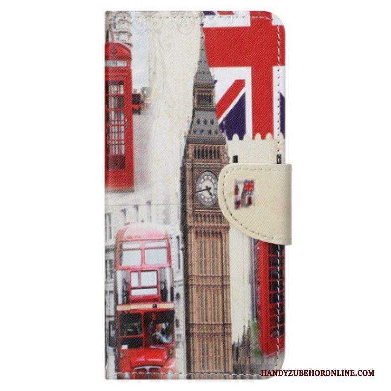 Custodia in pelle Samsung Galaxy S23 5G Londra