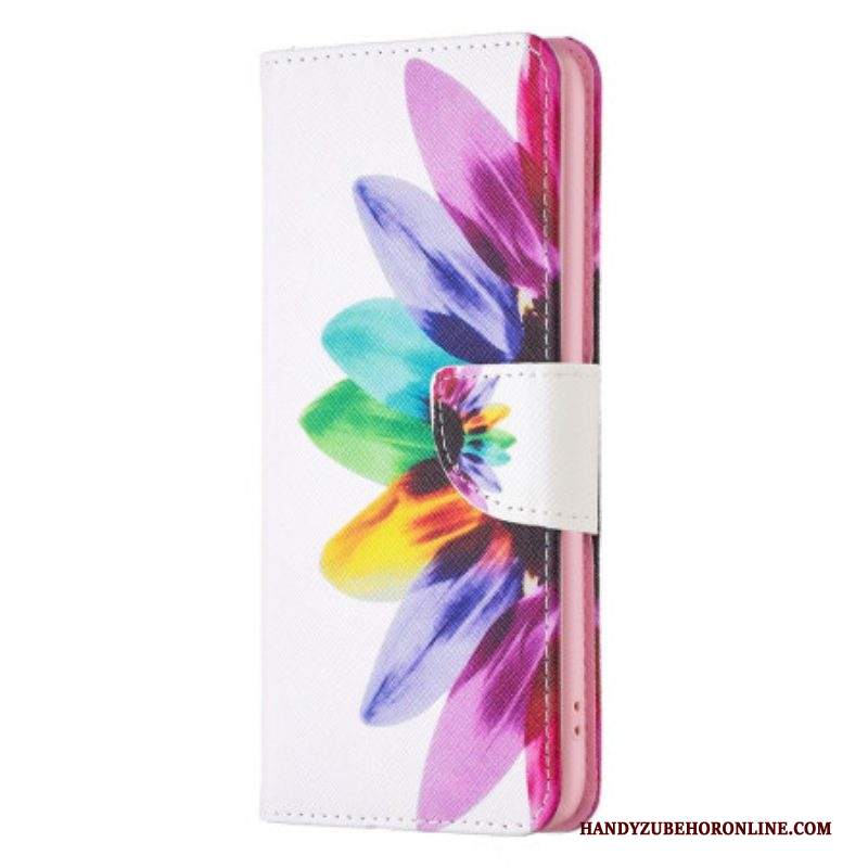 Custodia in pelle Samsung Galaxy S23 5G Un Fiore