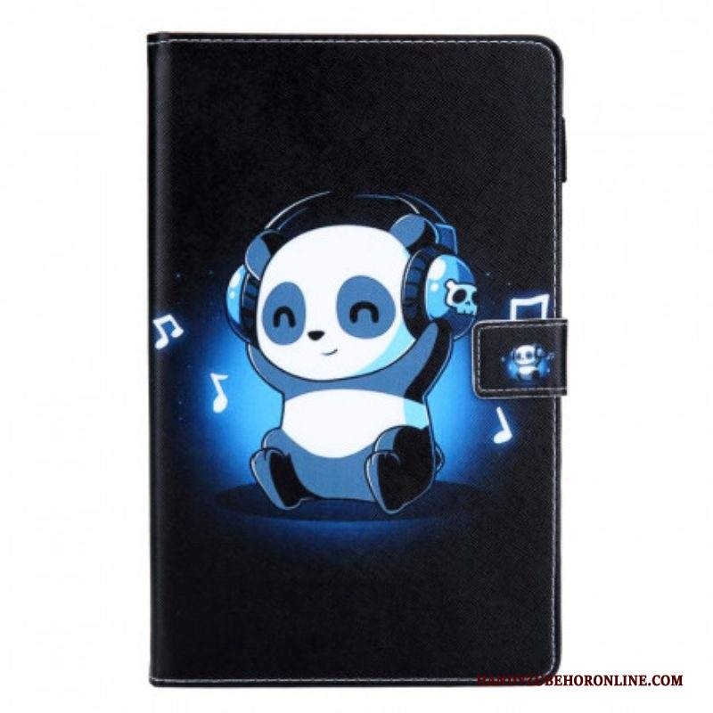 Custodia in pelle Samsung Galaxy Tab A8 (2021) Panda Funky