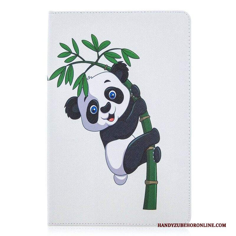 Custodia in pelle Samsung Galaxy Tab S8 / Tab S7 Motivo Con Stampa Panda