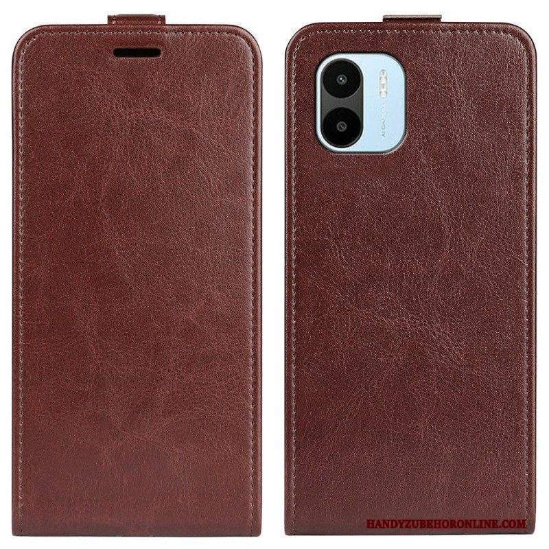 Custodia in pelle Xiaomi Redmi A1 Folio Cover Aletta Verticale