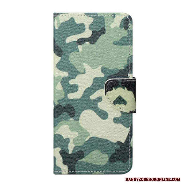 Custodia in pelle Xiaomi Redmi Note 10 5G Camuffare