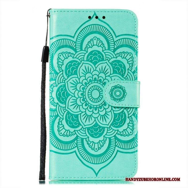 Custodia in pelle Xiaomi Redmi Note 10 5G Mandala Completo