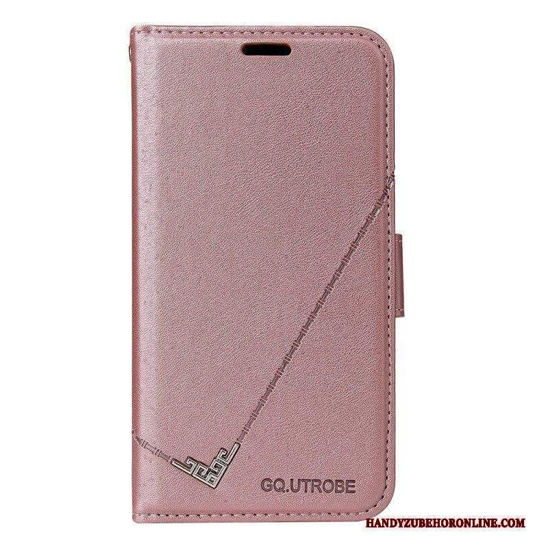 Custodia in pelle Xiaomi Redmi Note 10 Pro Ecopelle Gq.utrobe