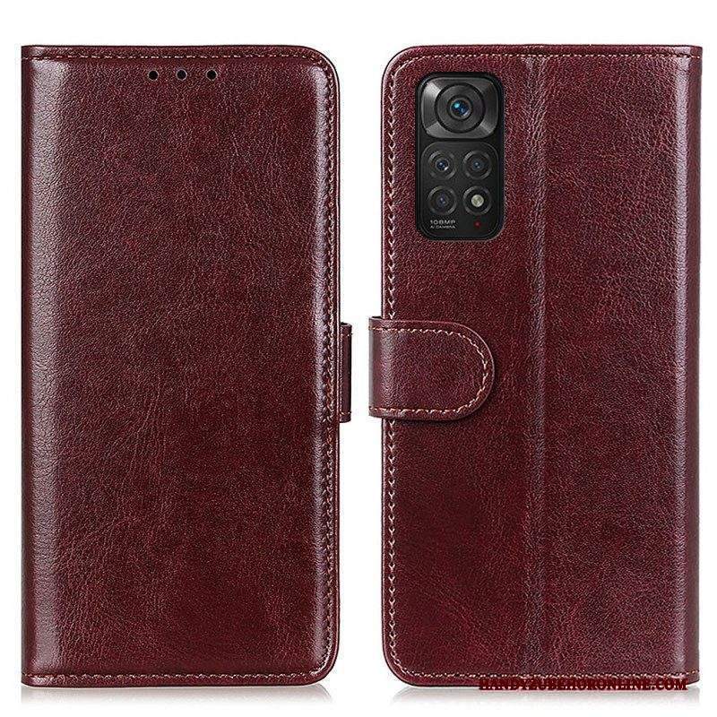 Custodia in pelle Xiaomi Redmi Note 11 / 11S Finezza Ghiacciata