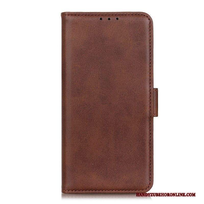 Custodia in pelle Xiaomi Redmi Note 11 Pro / 11 Pro 5G Folio Cover Doppio Lembo