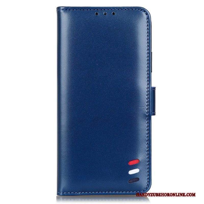 Custodia in pelle Xiaomi Redmi Note 11 Pro Plus 5G Effetto Pelle Tricolore