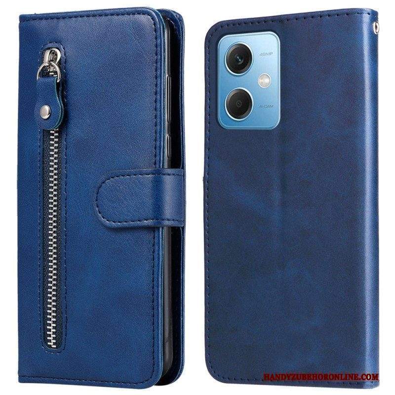 Custodia in pelle Xiaomi Redmi Note 12 5G Portafoglio