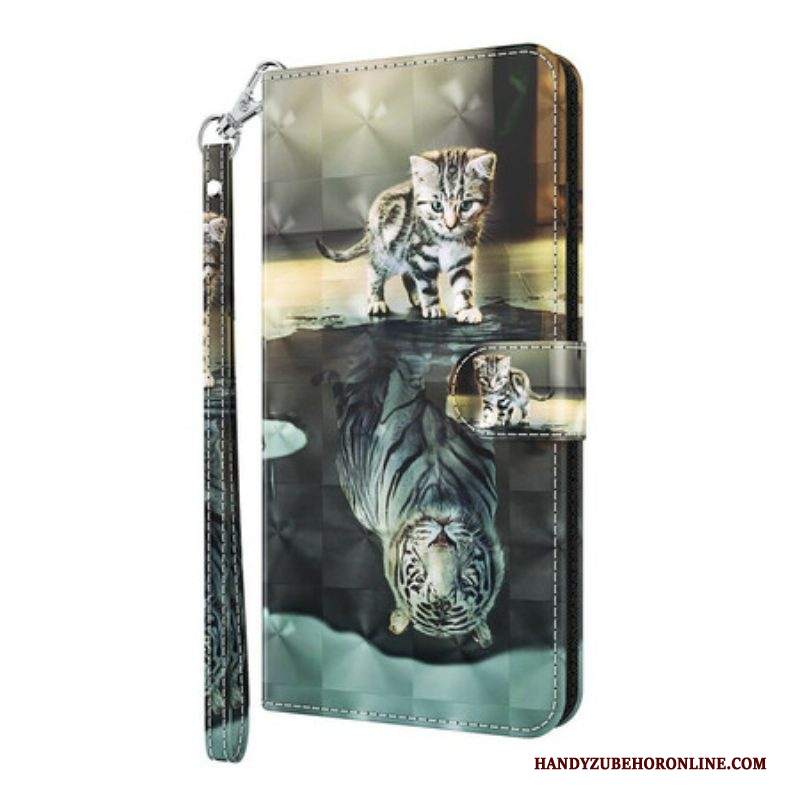 Custodia in pelle iPhone 13 Mini Ernesto La Tigre