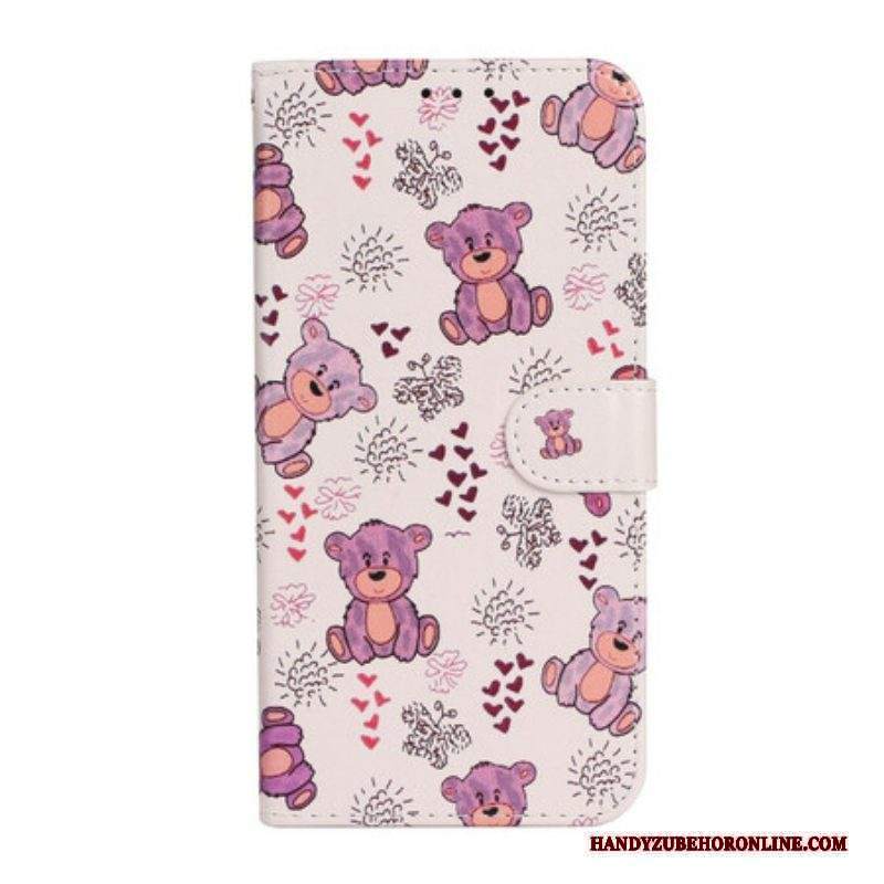 Custodia in pelle iPhone 13 Mini Solo Orsi