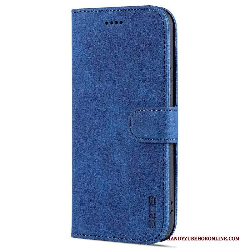 Custodia in pelle iPhone 13 Pro Azns Ecopelle