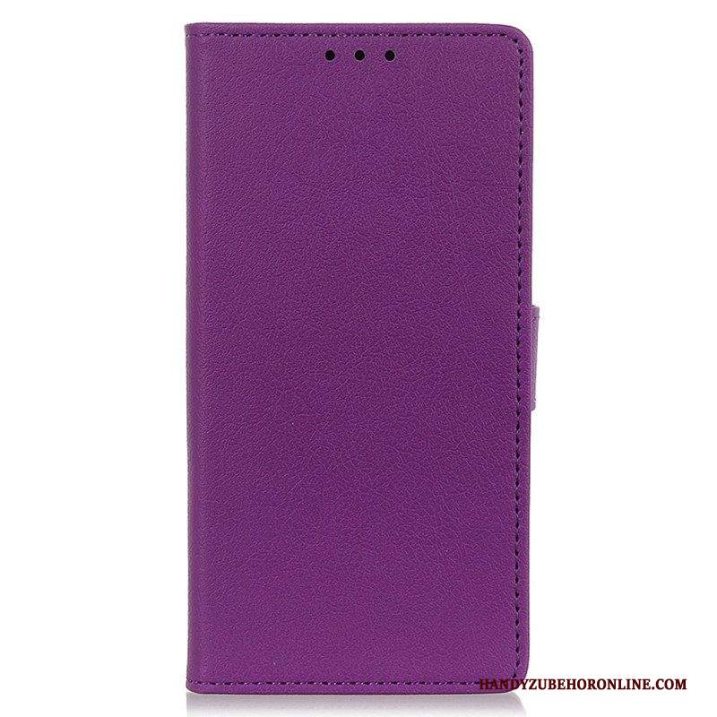 Custodia in pelle iPhone 14 Ecopelle Classica