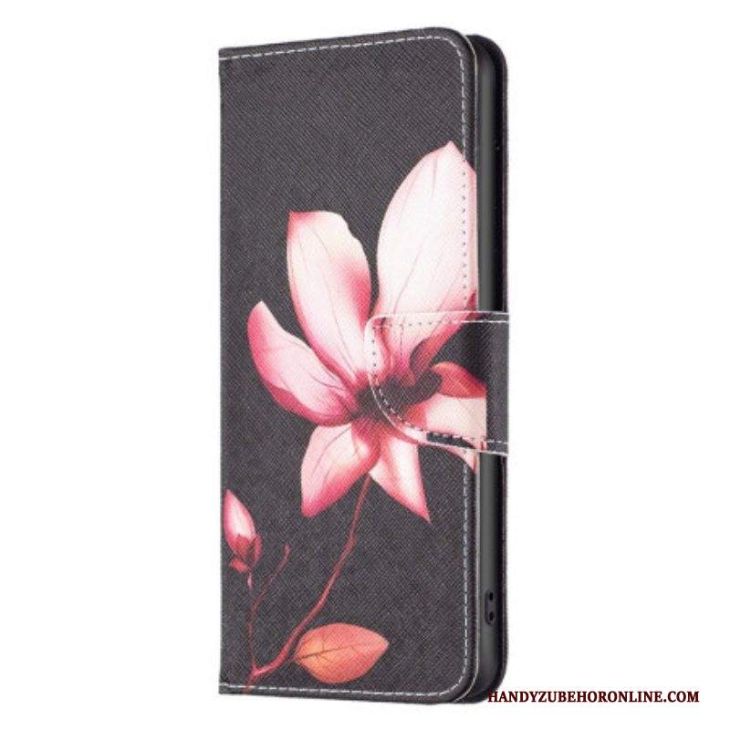 Custodia in pelle iPhone 14 Pro Fiore