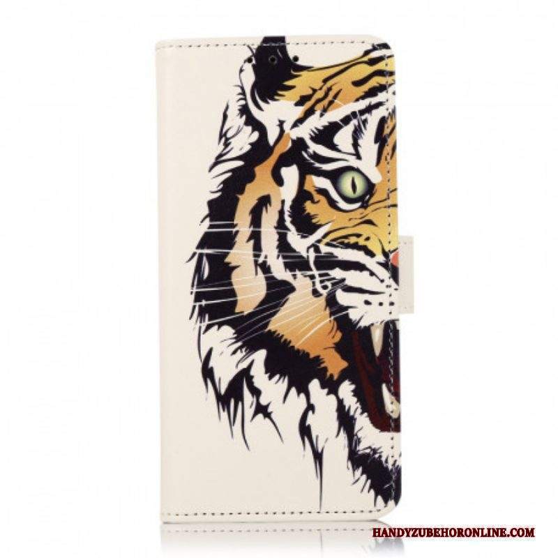 Folio Cover Moto G200 5G Tigre Feroce