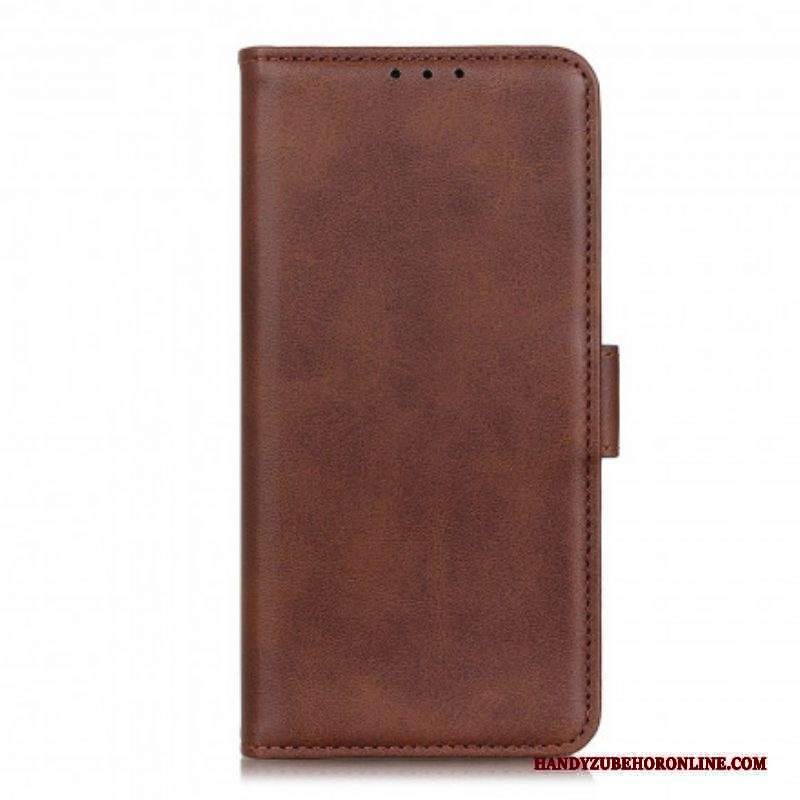 Folio Cover Moto G50 Custodia in pelle Doppio Lembo