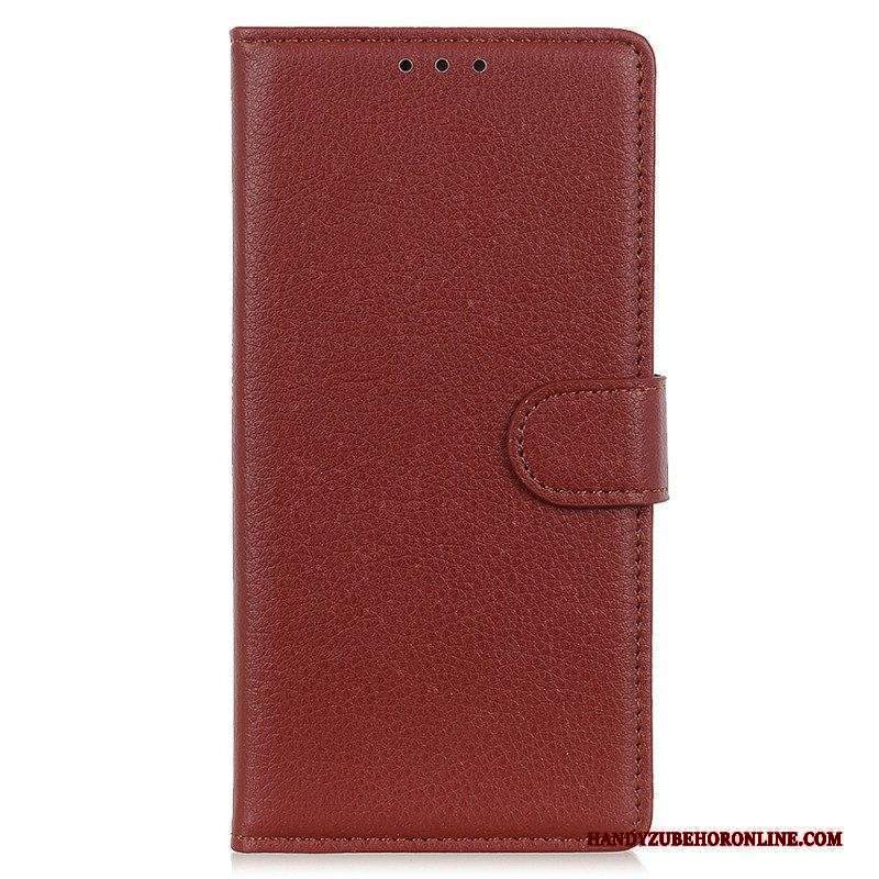 Folio Cover Moto G73 5G Ecopelle Tradizionale