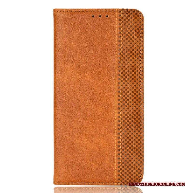 Folio Cover Motorola Edge 40 Pro Custodia in pelle Stilizzato