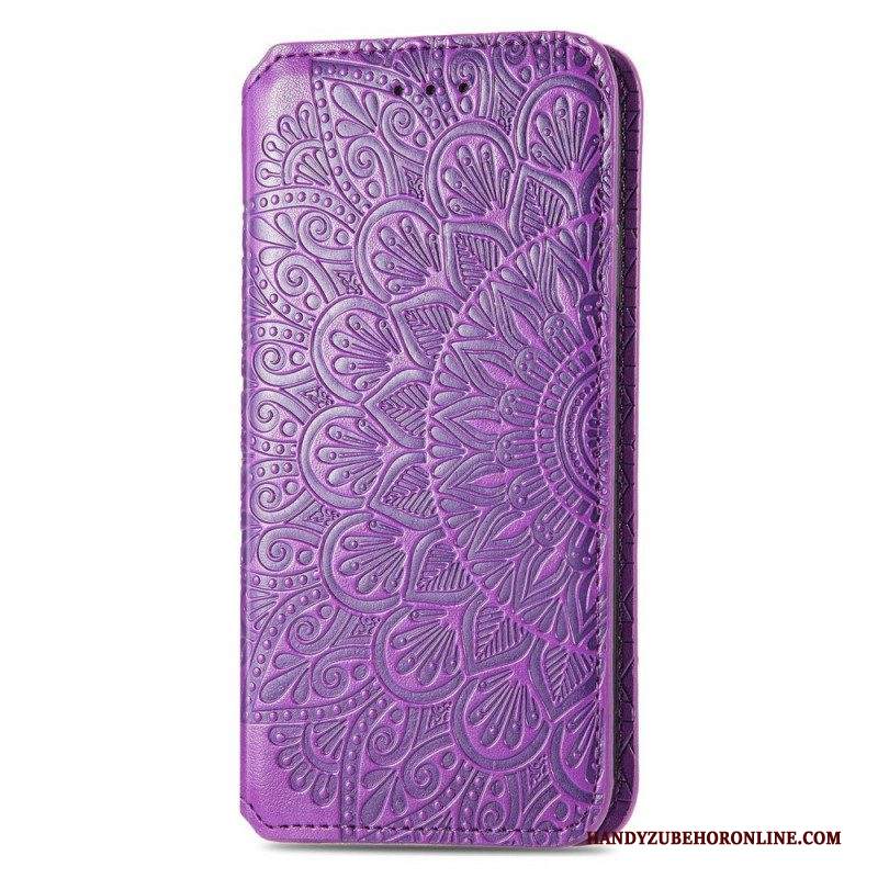 Folio Cover Samsung Galaxy A13 5G / A04s Custodia in pelle Mandala