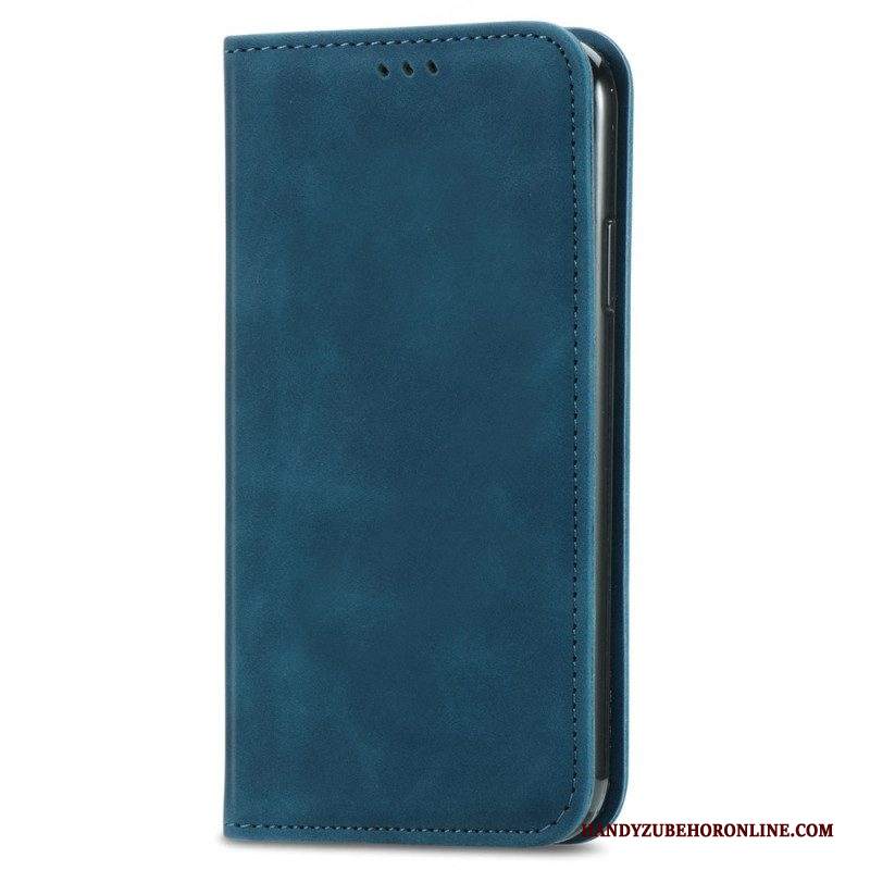 Folio Cover Samsung Galaxy A13 Custodia in pelle Disegno D'epoca