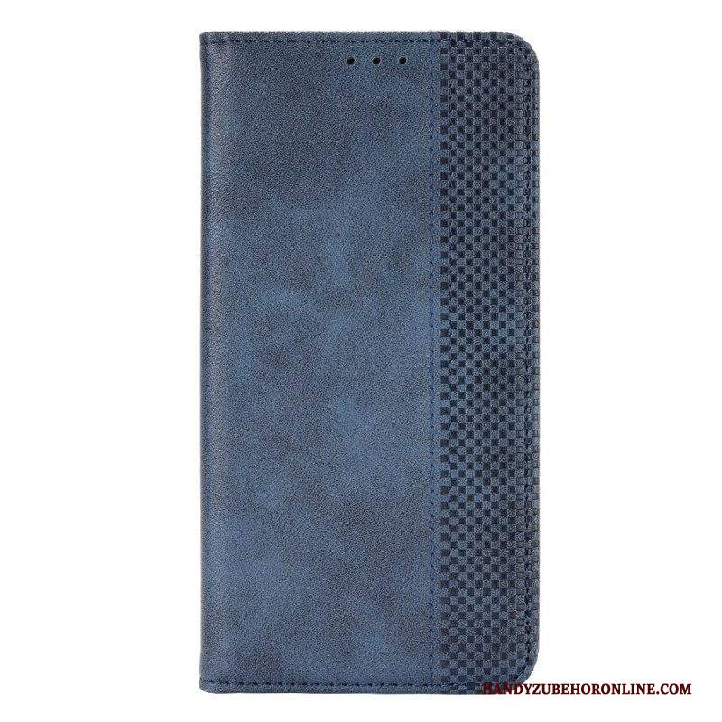 Folio Cover Samsung Galaxy A14 / A14 5G Custodia in pelle Classico D'epoca