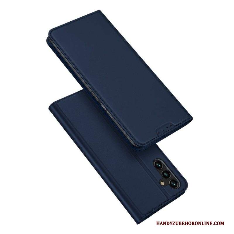 Folio Cover Samsung Galaxy A14 / A14 5G Custodia in pelle Pelle Pro Dux Ducis
