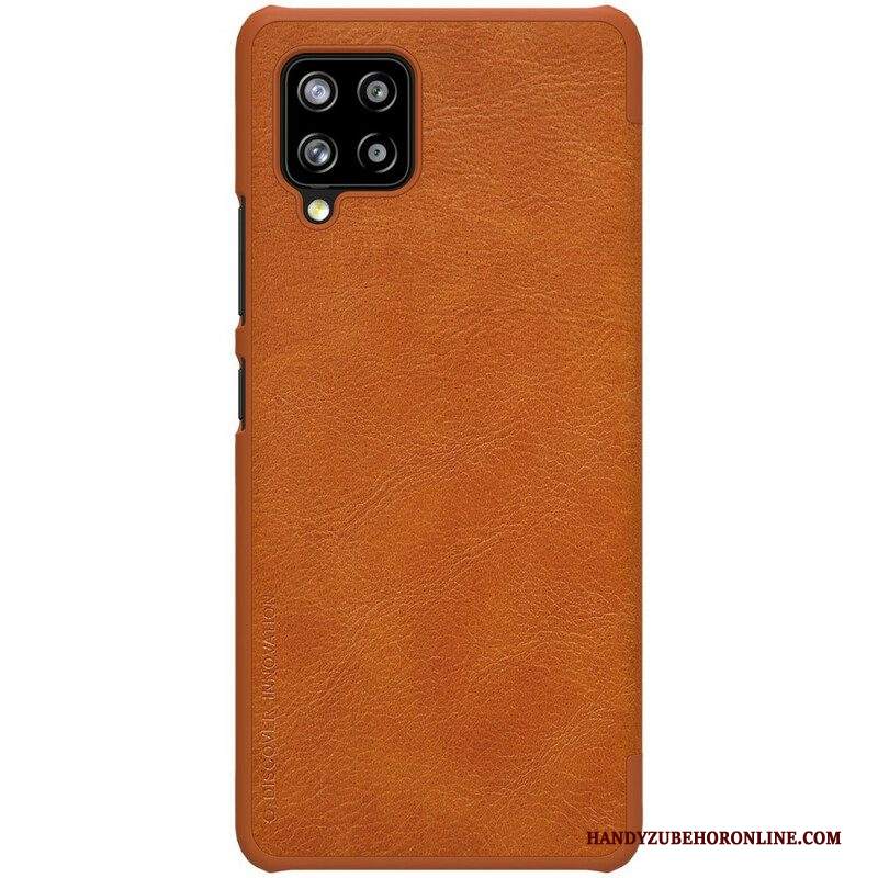 Folio Cover Samsung Galaxy A42 5G Custodia in pelle Serie Nillkin Qin