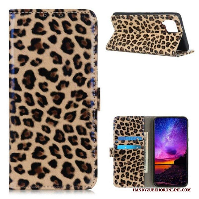 Folio Cover Samsung Galaxy A42 5G Leopardo