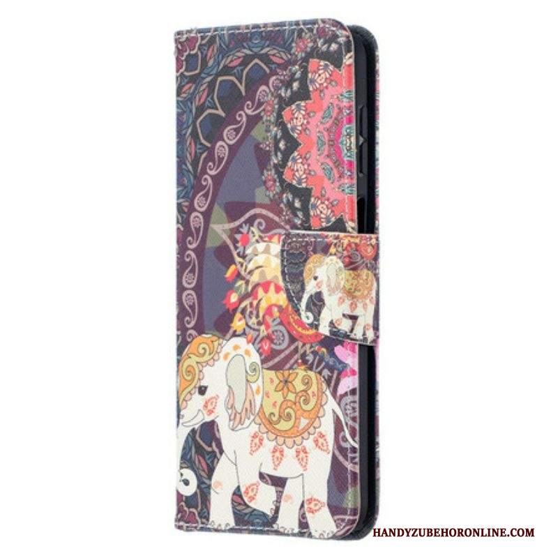 Folio Cover Samsung Galaxy M12 / A12 Elefante Indiano