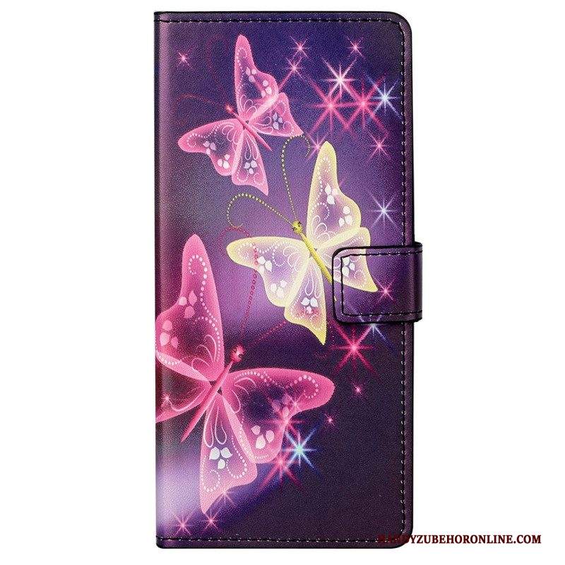 Folio Cover Samsung Galaxy M23 5G Farfalle Farfalle