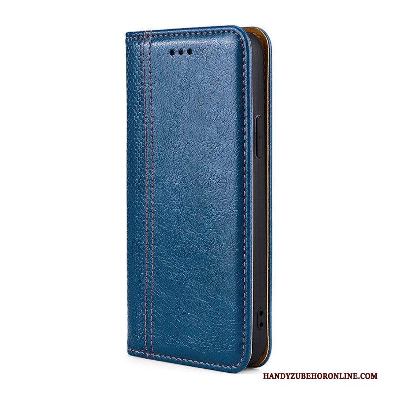 Folio Cover Samsung Galaxy M32 Custodia in pelle Stile Vintage In Pelle