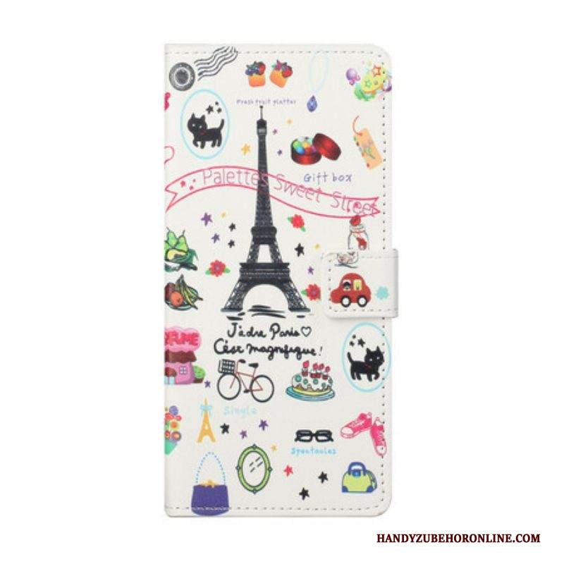 Folio Cover Samsung Galaxy S21 5G Amo Parigi