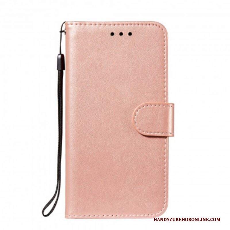 Folio Cover Samsung Galaxy S21 5G Chiusura In Pelle Stile Reversibile