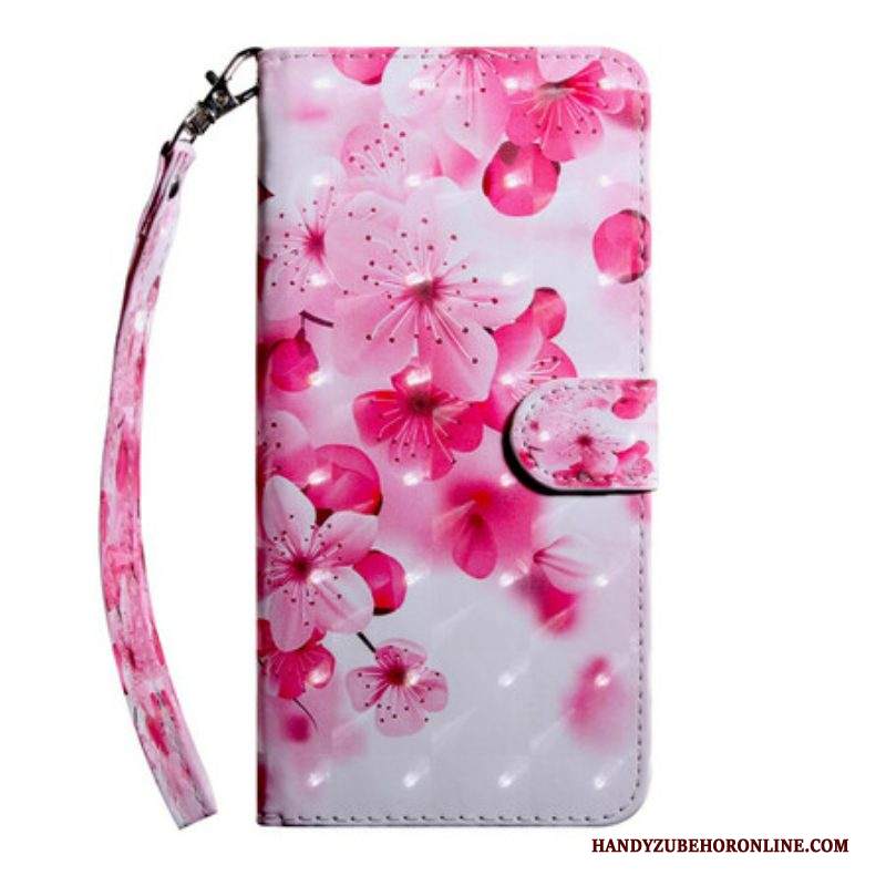 Folio Cover Samsung Galaxy S21 5G Fiori Rosa