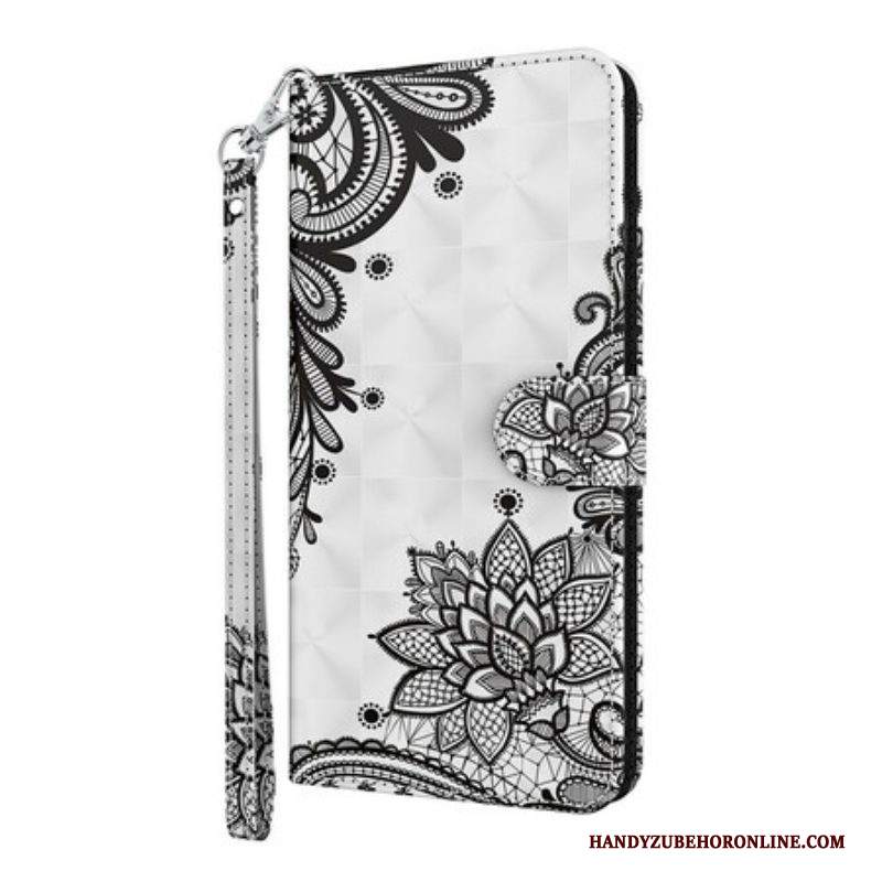 Folio Cover Samsung Galaxy S21 5G Pizzo Elegante