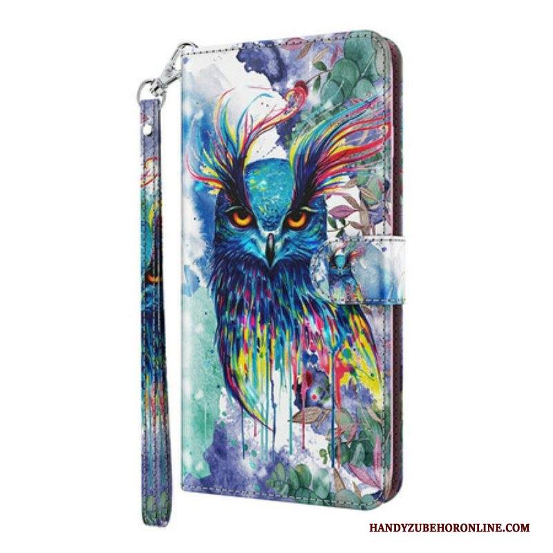 Folio Cover Samsung Galaxy S21 5G Uccello Dell'acquerello