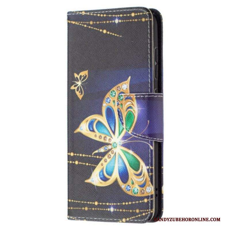 Folio Cover Samsung Galaxy S21 FE Farfalla D'oro