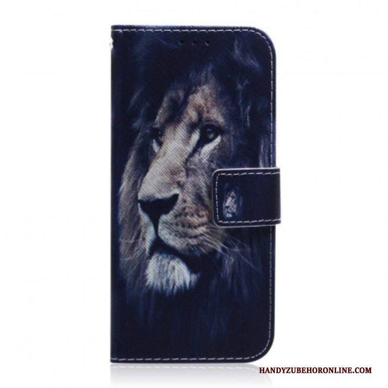 Folio Cover Samsung Galaxy S22 5G Leone Sognante