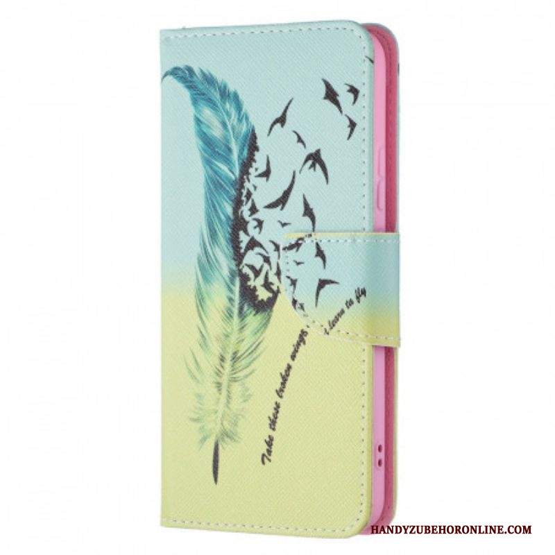 Folio Cover Samsung Galaxy S22 Plus 5G Impara A Volare