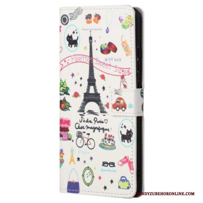 Folio Cover Samsung Galaxy S23 5G Amo Parigi