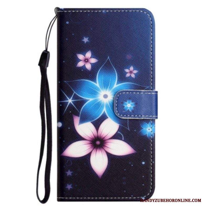 Folio Cover Samsung Galaxy S23 5G Fiori Lunari