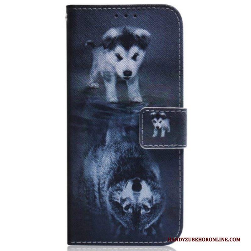 Folio Cover Samsung Galaxy S23 5G Sogno Da Cucciolo