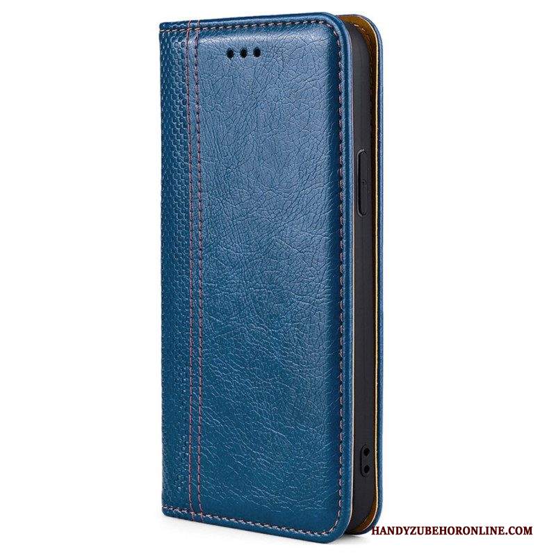 Folio Cover Samsung Galaxy S23 Ultra 5G Custodia in pelle Stile Vintage