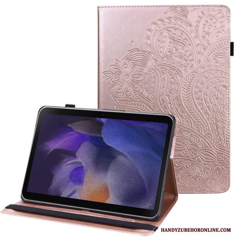 Folio Cover Samsung Galaxy Tab A8 (2021) Fiore Stilizzato