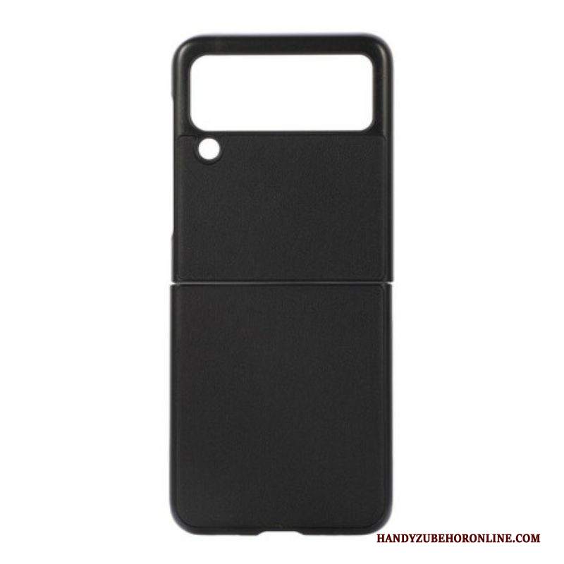 Folio Cover Samsung Galaxy Z Flip 3 5G Custodia in pelle Vera Pelle