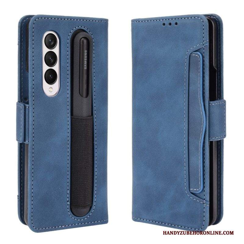 Folio Cover Samsung Galaxy Z Fold 3 5G Porta Stilo Di Prima Classe