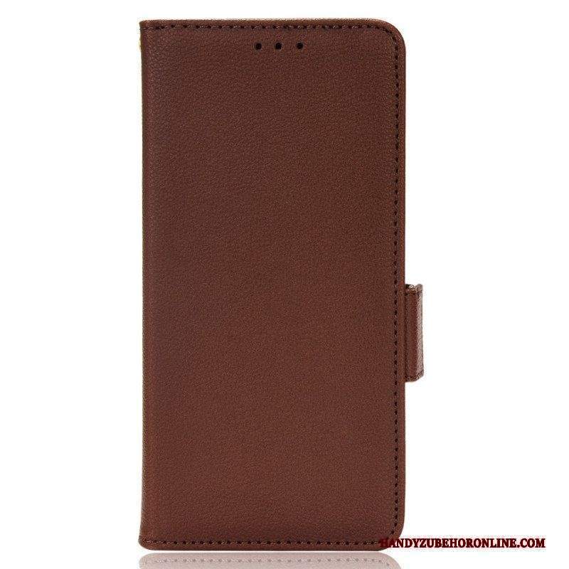 Folio Cover Sony Xperia 10 IV Finezza Doppia Chiusura