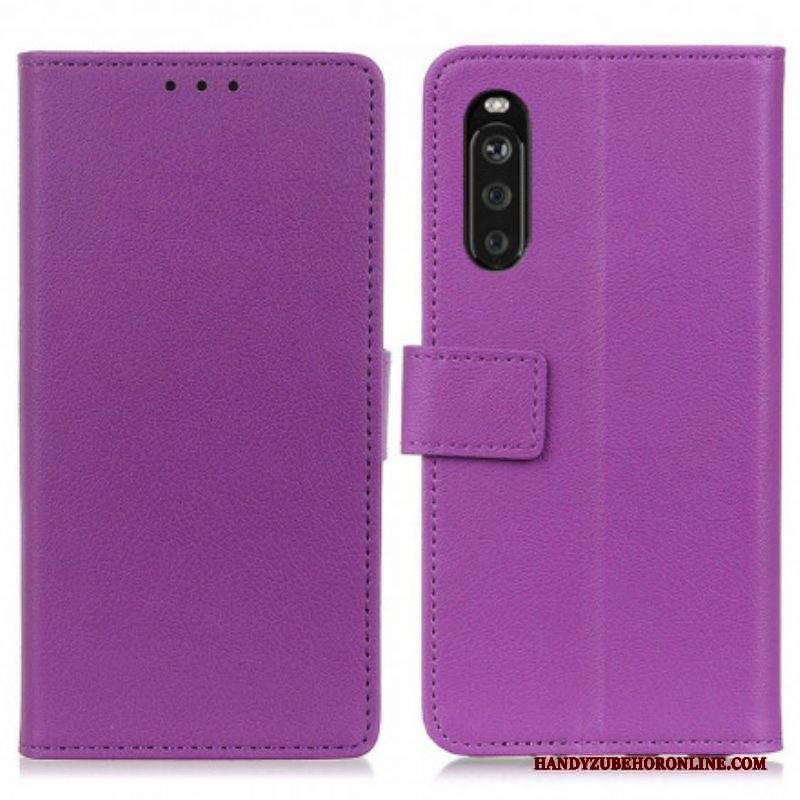 Folio Cover Sony Xperia 5 III Ecopelle Classica