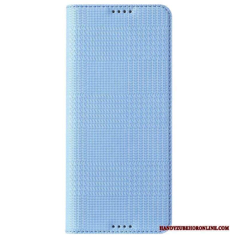 Folio Cover Sony Xperia 5 IV Custodia in pelle Tessuto Vili